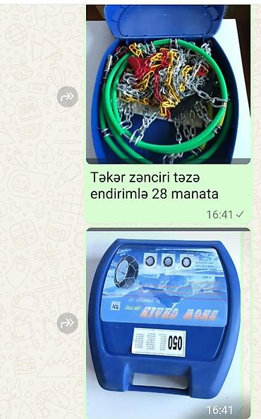 Təkər zənciri dəsti – “Snow Chain” (050 ölçü) - Minik avtomobilləri