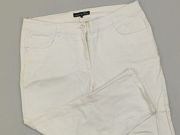 elegancki komplet bluzki i spodnie: Spodnie 3/4 Damskie, XL, stan - Dobry