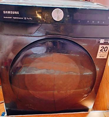 samsung was end: Paltaryuyan maşın Samsung, 9 kq, Təmirə ehtiyacı var, Avtomat, Qurutma var, Kredit yoxdur, Ünvandan götürmə — 1