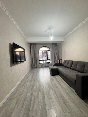 агентства недвижимости бишкек список: 2 бөлмө, 46 кв. м, Элитка, 14 кабат, Евроремонт