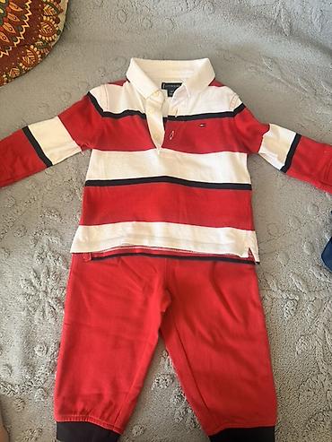 Комплекты одежды: Tommy Hilfiger uşaq dəsti - Ölçü: 18M (etiketdə göstərilib) Bir iki — 1