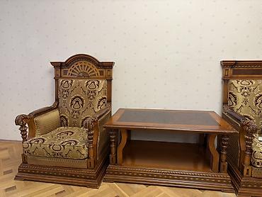 salon divan: Klassik üslublu dəbdəbəli mebel dəsti 2 ədəd divan 4 ədəd kreslo, 1 — 7