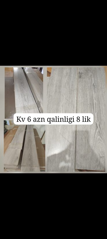Сухие строительные материалы: 1000 kv yaxin laminat kv 6 azn unvan Razin catdirilma munkundur