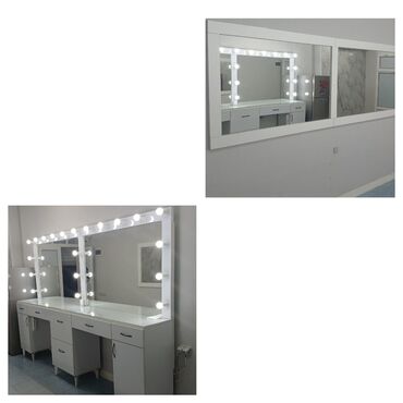 ucuz mebeler: Новый, Стол для макияжа, С зеркалом