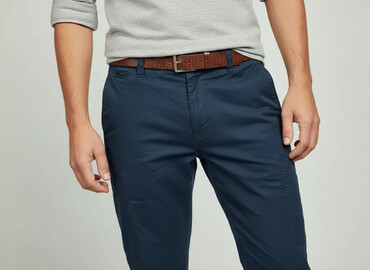 vistula koszule z krótkim rękawem: Bonita, 3/4 length trousers for men, size M (EU 38)