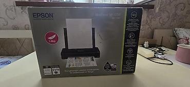 printer wf: Epson WorkForce WF‑100W portativ printer - Növ: A4 rəngli inkjet — 3