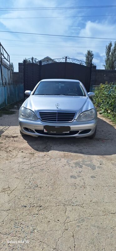 мерседе бенс: Mercedes-Benz S-Class: 2003 г., 3.7 л, Автомат, Бензин, Седан