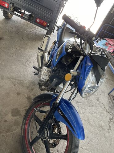 Мотоциклы: Спортбайк Kawasaki, 150 куб. см, Бензин, Взрослый, Б/у