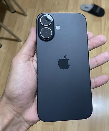 IPhone 16, 128 GB, Qara, Face ID