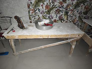 Инструменты: PULSUZ GEL APAR Taxta ustalıq skamyası/iş masaa - Material: möhkəm — 2