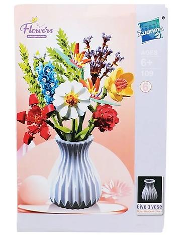 yumşaq konstruktorlar: RPC 109 “Vazadakı Güllər” Konstruktor Dəsti Məhsul təsviri: - Model — 1