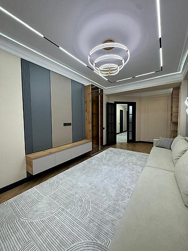 Продажа квартир: 3 комнаты, 116 м², Асанбай мкр Элитка, 13 этаж, Дизайнерский ремонт — 6