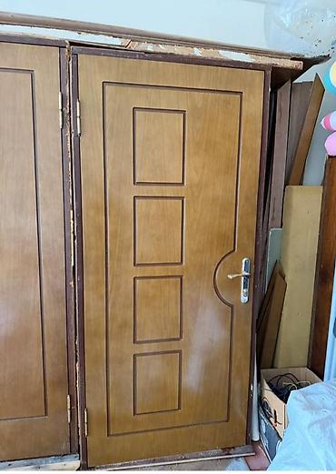 hamam baki: Qonaq otağı üçün İşlənmiş Otaq qapısı 80x200 sm Zəmanətsiz, Ünvandan götürmə — 3