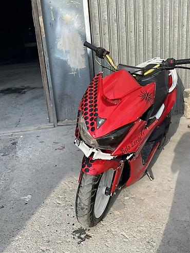 moto mator: Qırmızı rəngli skuter/moped TƏCİLİ SATILIR!!! - Aqressiv dizayna — 1