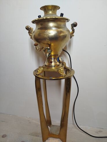 ayaqlı lövhə: İşlənmiş Elektrik Samovar, 6 l, Ödənişli çatdırılma