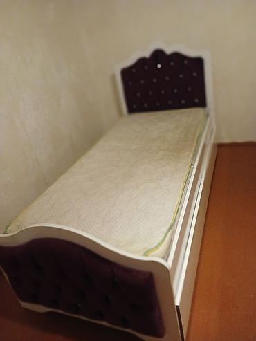 carpayı bazası: Tək nəfərlik çarpayı – bazalıdı və ağ korpus + bənövşəyi — 2