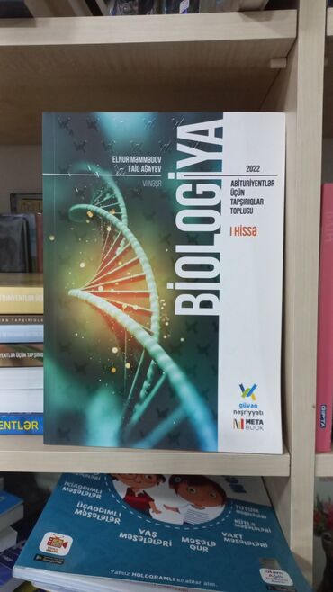 güvən biologiya pdf 2023: GÜVƏN BİOLOGİYA 1-Cİ HİSSƏ SALAM ŞƏKİLDƏ GÖRDÜYÜNÜZ KİTABI ƏLDƏ