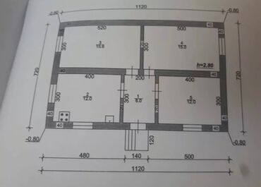 Həyət evləri və villaların satışı: 3 otaqlı, 804 kv. m, Kredit yoxdur, Orta təmir