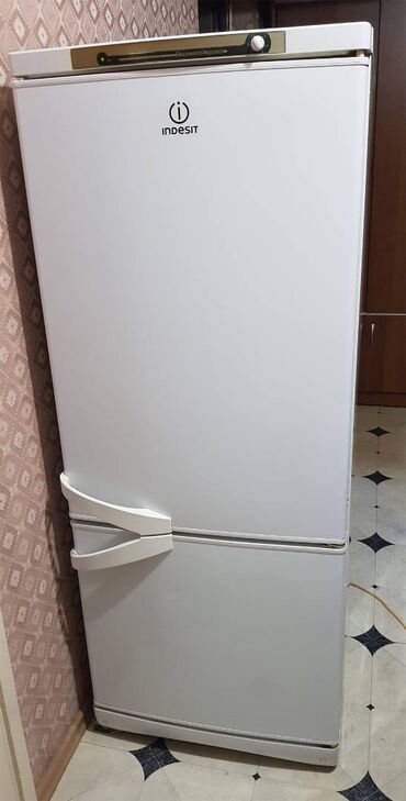 Муздаткычтар: Муздаткыч Indesit, Колдонулган, Эки камералуу, De frost (тамчы), 60 * 150 * 60