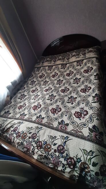 carpayilar qiymeti: Б/у, Двуспальная кровать, С подъемным механизмом, Без матраса, Без выдвижных ящиков, Азербайджан