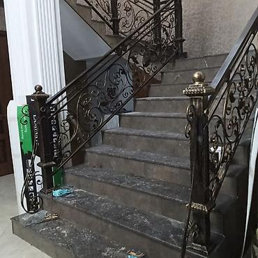 Изготовление перил: Изготовление перил Материал: Кованное железо, Наружные, Бесплатный замер — 89