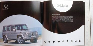 Knjige i stripovi: Prospekt:15 modela Mercedes Benz sa teh. podatcima, 36 str. srpski — 7
