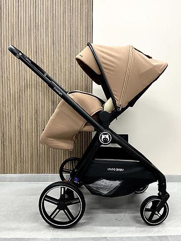 rant flex: Детская прогулочная коляска Ining Baby Z1 PRO (Beige / Crosslight) — — 1