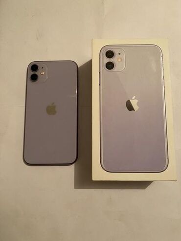 айфон 11 прр: IPhone 11, Колдонулган, 128 ГБ, Куту, 81 %