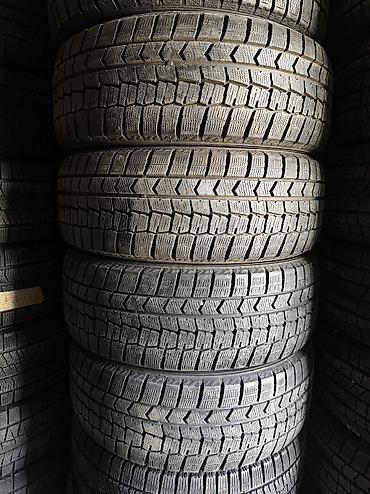 Шины 215 / 55 / R 17, Зима, Б/у, Комплект, Легковые, Япония, Dunlop