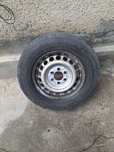 Диски: Железные Диски R 16 Mercedes-Benz, 1 шт, отверстий - 6, Б/у