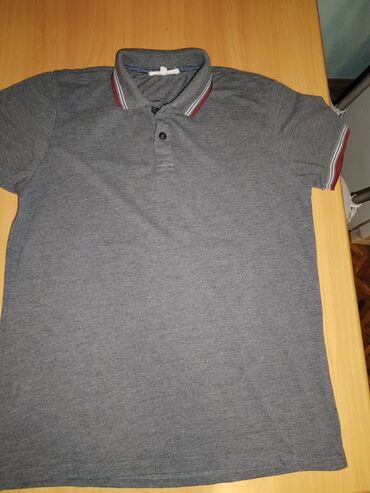 muska majica zara: Men's T-shirt L (EU 40), bоја - Siva