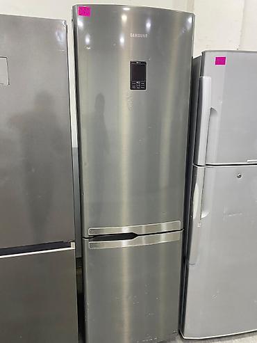 Soyuducular: Samsung iki qapılı soyuducu-dondurucu - Rəng: paslanmayan polad — 1