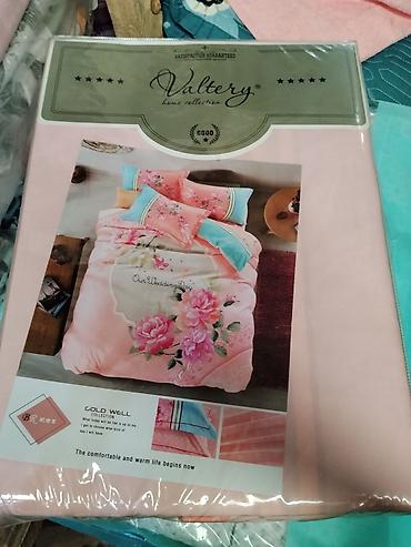 bed sheets: Постельное бельё Valtery Home Collection — серия Cold Well. - Дизайн — 1