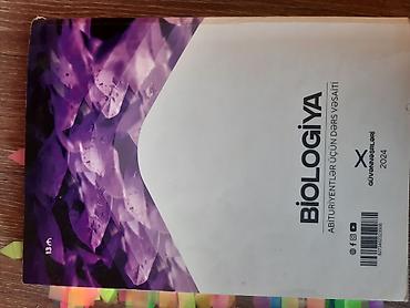 Книги и журналы: BİOLOGİYA vəsaiti 10 manat Anlayışlı izah içi təmizdir 2024 ci iki — 1
