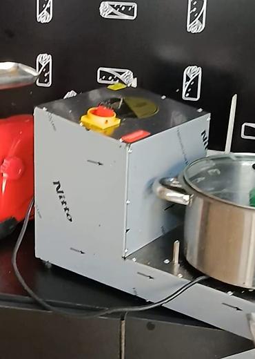 etceken: Fast-food/şaurma üçün peşəkar mətbəx avadanlıqları paketi Tərkib: - — 7