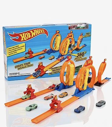 wheels: Игровой набор Hot Wheels – трек с петлями и ускорителями - — 1
