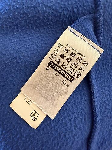 Pencəklər: Quechua flees kurtka (Decathlon) - Rəng: mavi - Material: 100% — 7
