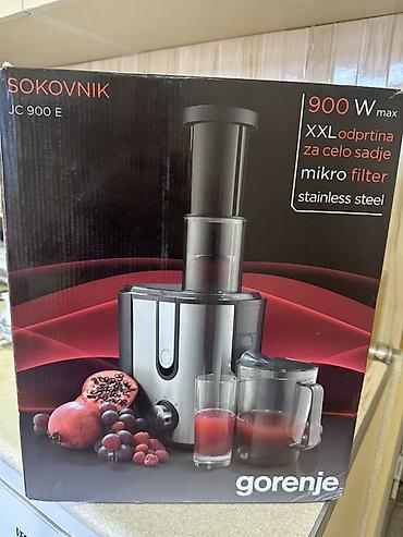 ucuz şirəçəkən: Gorenje JC900E şirəçəkən - Güc: 900 W max - Korpus: paslanmayan — 2
