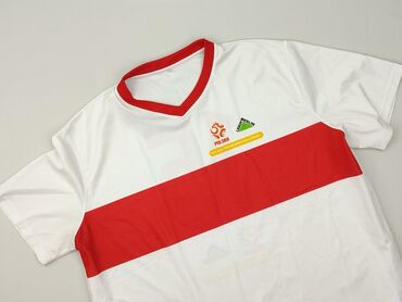 koszulka fc barcelony lewandowski: Sports T-shirt for men, 4XL (EU 48), condition - Very good