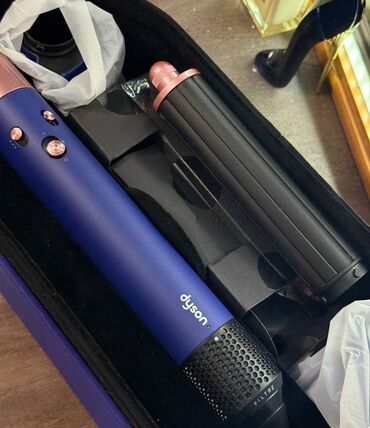 не пользуюсь: Мультистайлер Dyson, До 180 °С, Для выпрямления, Насадка-спираль, Для волнообразной укладки
