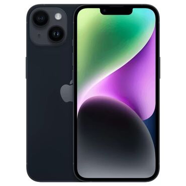 Apple iPhone: IPhone 14, 128 GB, Matte Space Gray, Face ID, Sənədlərlə