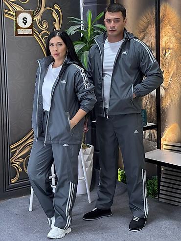 ucuz paltolar: İdman dəsti, Adidas, M, rəng - Qara — 5