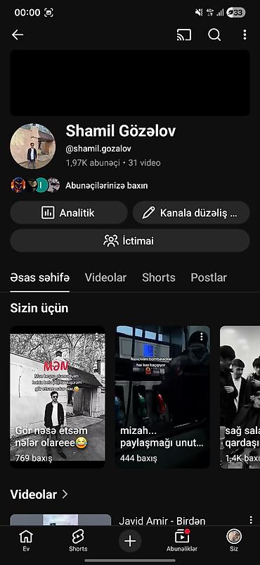 bakida ne is qurmaq olar: Xidmət: YouTube kanalının reklam yerləşdirilməsi və kontentdə — 1
