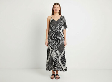 długie sukienki dla puszystych allegro: Women`s dress, size S