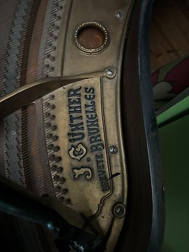 ronisch piano: S. Günther “Breveté Bruxelles” qrand piano - Marka/model: S. Günther — 6