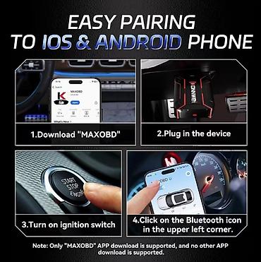 auto kamera 3 u 1: KONNWEI MAXOBD – pametni OBD2 dijagnostički skener sa aplikacijom - — 7