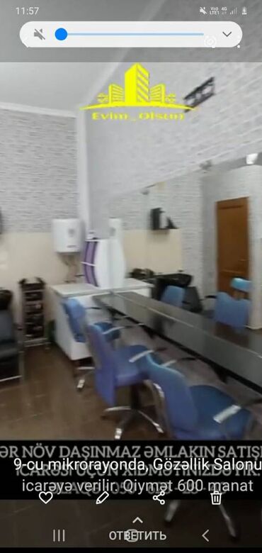 Ofislər: Tam Hazir Her bir seraiti olan gozelik salonu Isini bilen xanim — 5