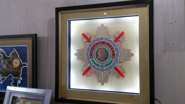 Şəkillər, tablolar: Ali Baş komandan İlham Əliyev cənabları. Susal qızıl falqa və — 4