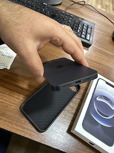 irsad epilyator: IPhone 16e, 256 GB, Qara, Barmaq izi, Face ID, Zəmanət — 4