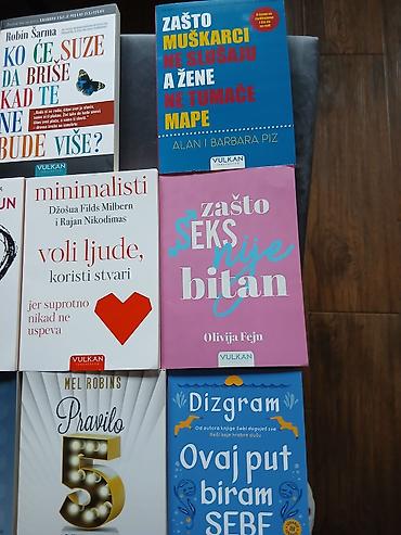 Knjige: Kolekcija knjiga o ličnom razvoju, odnosima i produktivnosti – razni — 10